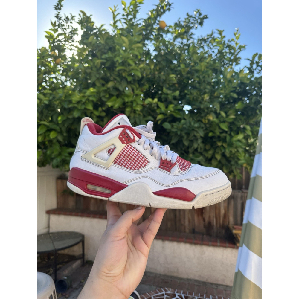 US seller-CA- Nike Air Jordan retro 4 size 11 alternate 89 308497-106 used